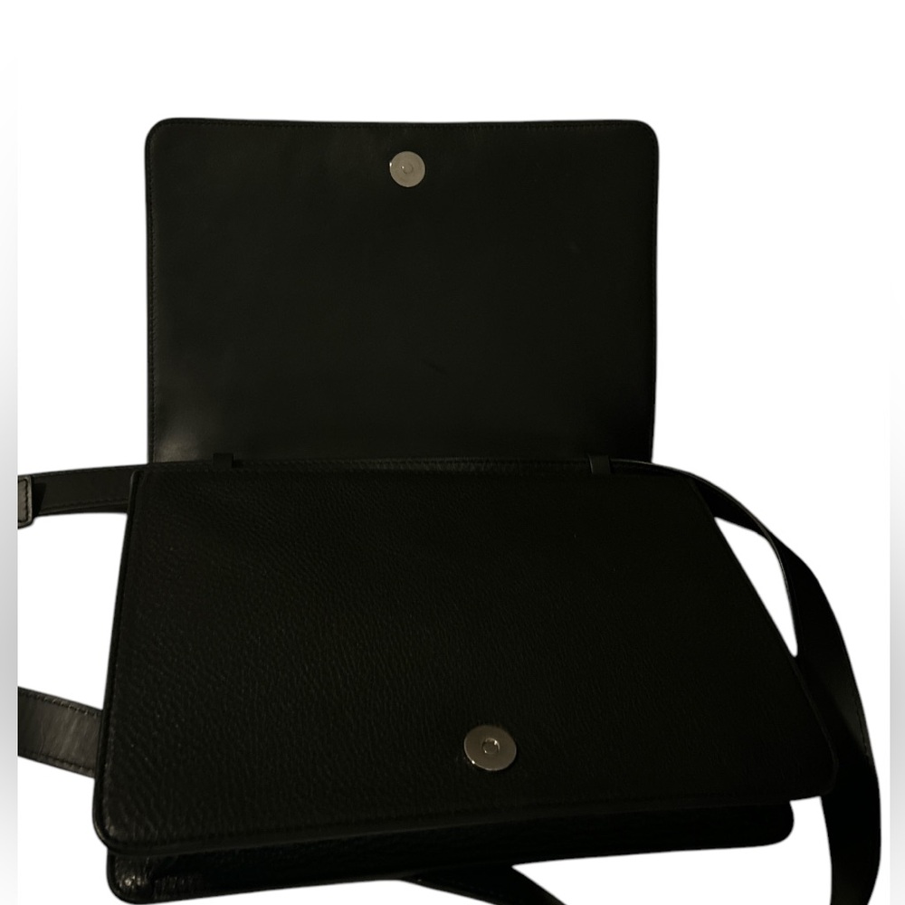 Vince Mod V Python-Embossed Leather Crossbody Bag… - image 4